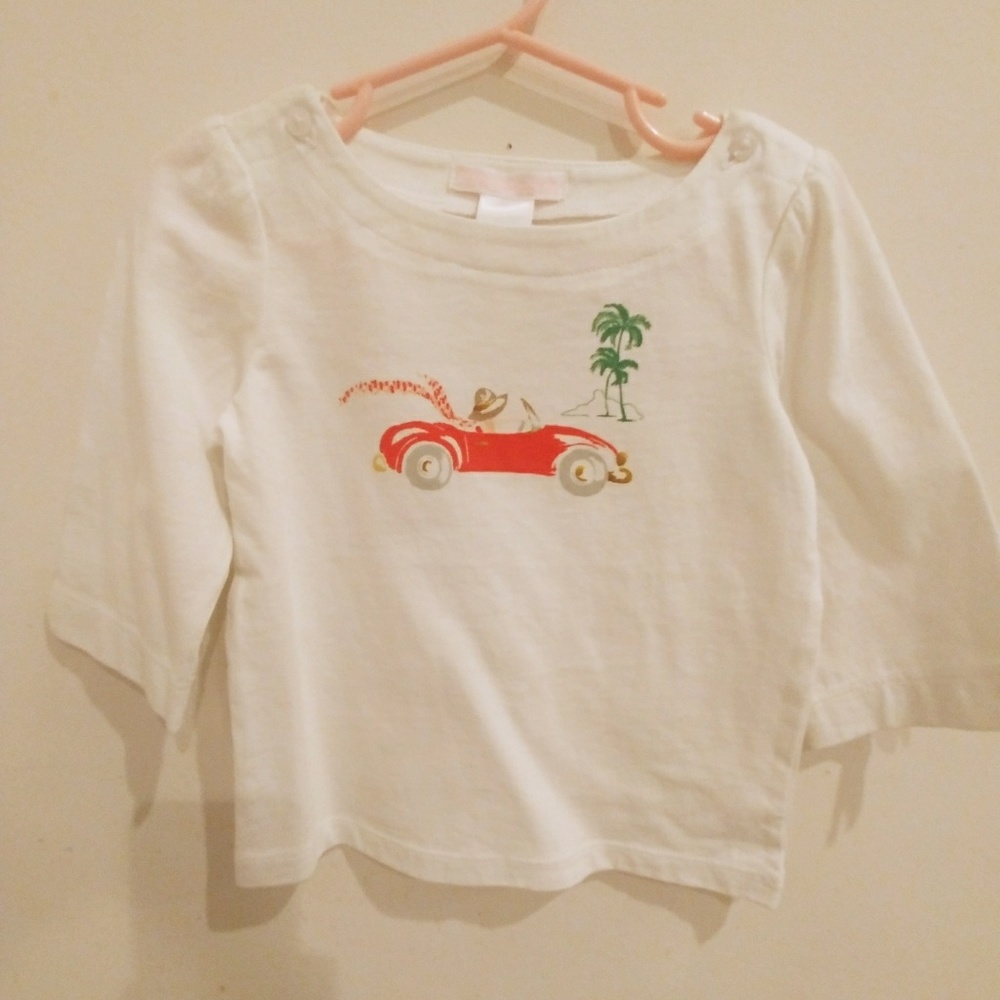 Toddler's Janie and Jack 3/4 Sleeves Shirt